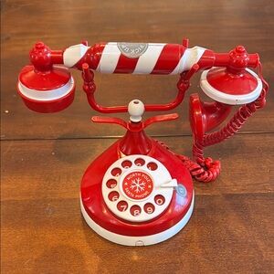 Target Wondershop Vintage Look Red Rotary Phone